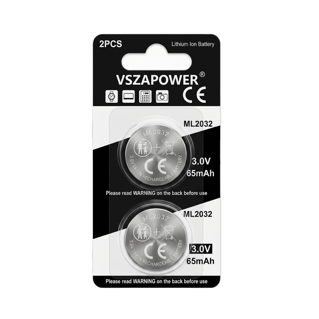 ML2032 rechargeable coin cell